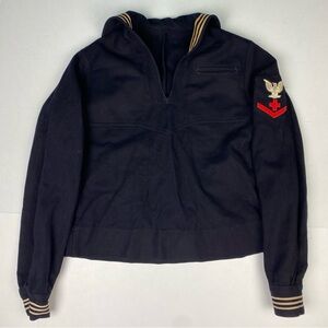 Naval Clothing Factory Waves Military Shirt Pullover Dress Uniform Blue Wool